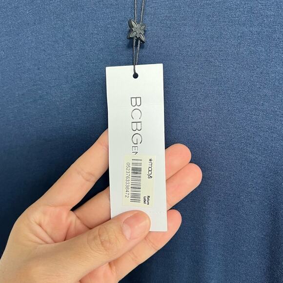 BCBGeneration Dark Navy Women Mini Dress Size XS BRAND NEW - Picture 2 of 6